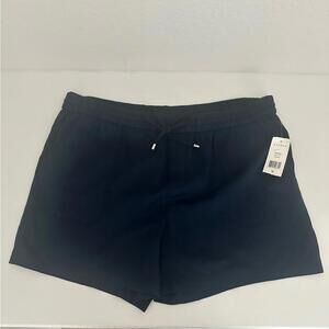 Lauren Ralph Lauren Elastic Waist Shorts Capri Navy Blue 16